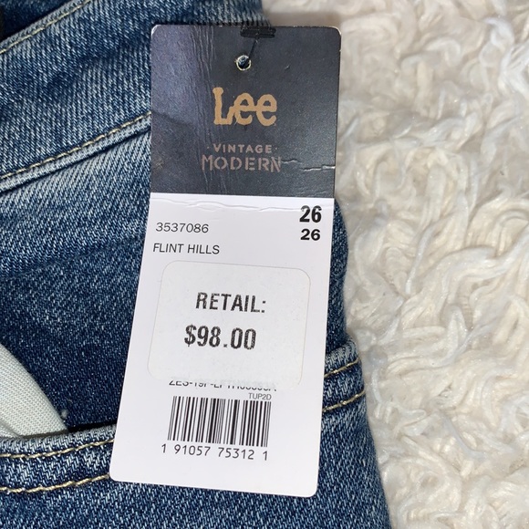 💟NWT Lee Mid Rise Skinny Ankle Jeans💟 - Picture 2 of 4